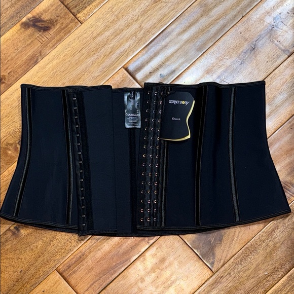 CORSET STORY Black Corset Waist Trainer